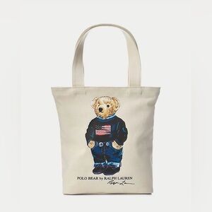 Ralph Lauren Polo Bear Tote NWT